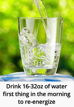 boire eau matin réveil habitude énergie