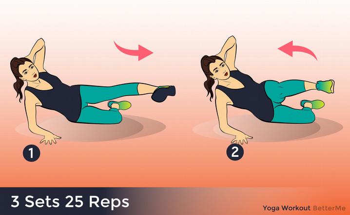 12 exercices faciles pour affiner les hanches, la taille